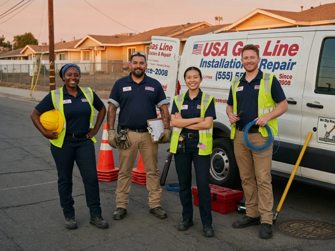 Gas Line Installation company in Haileyville, OK